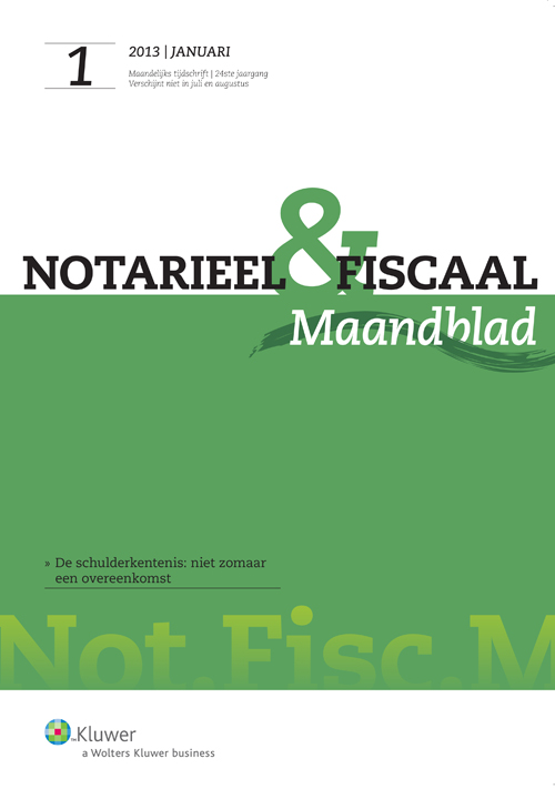 Notariëel en fiscaal maandblad