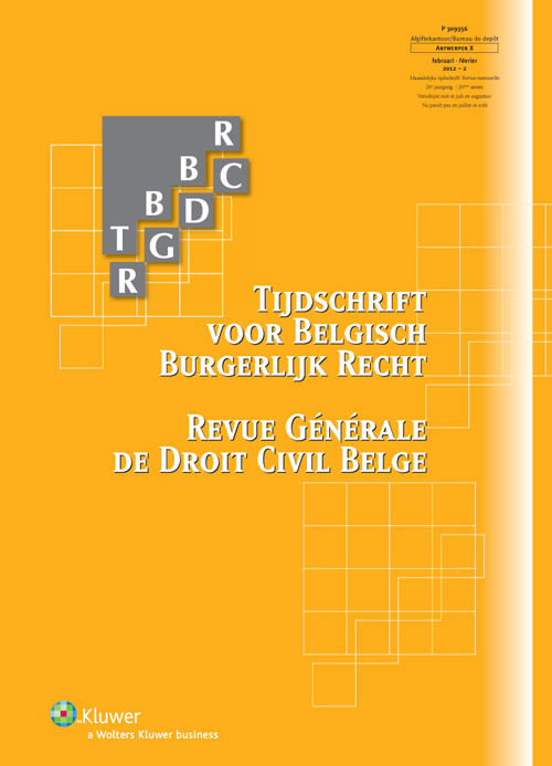 Tijdschrift voor Belgisch Burgerlijk recht